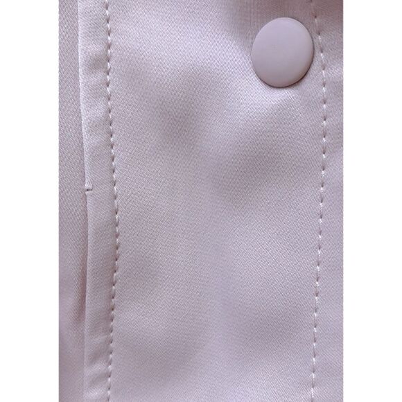 NWT Zara Pocketed Flowy Jacket in Pale Pink, Size Medium - Picture 15 of 15